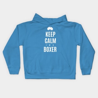 Keep Calm I'm A Boxer Kids Hoodie